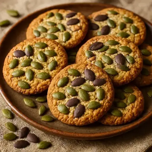Galletas con pepitas de calabaza
